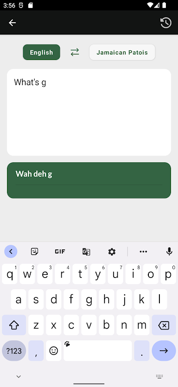 Jamaican Patwah Translator স্ক্রিনশট 1