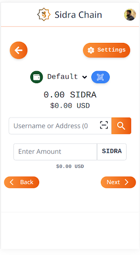 Sidra Chain 스크린샷 0