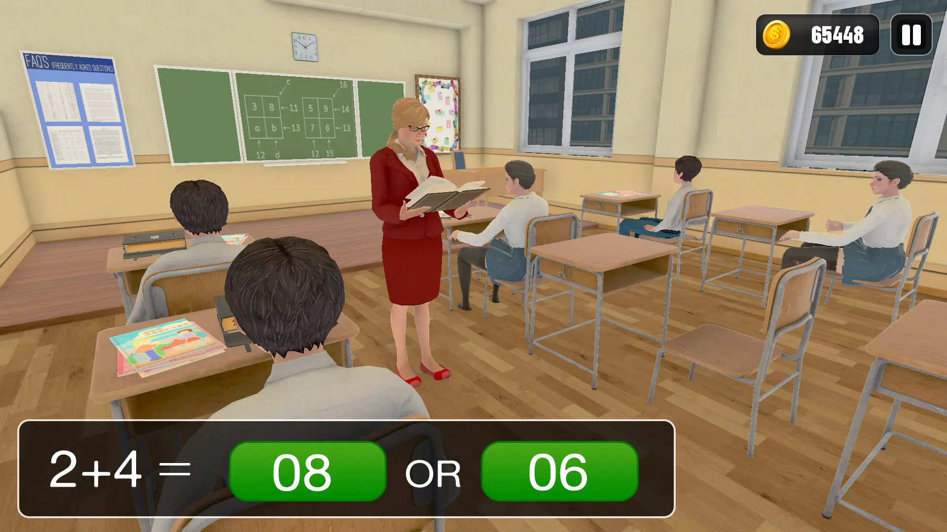 School Teacher Games 3D स्क्रीनशॉट 0