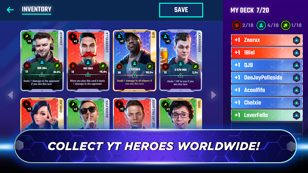 DHeroes: CCG (Trading Cards) ဖန်သားပြင်ဓာတ်ပုံ 1