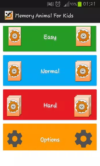 Memory Animal for Kids Ảnh chụp màn hình 0