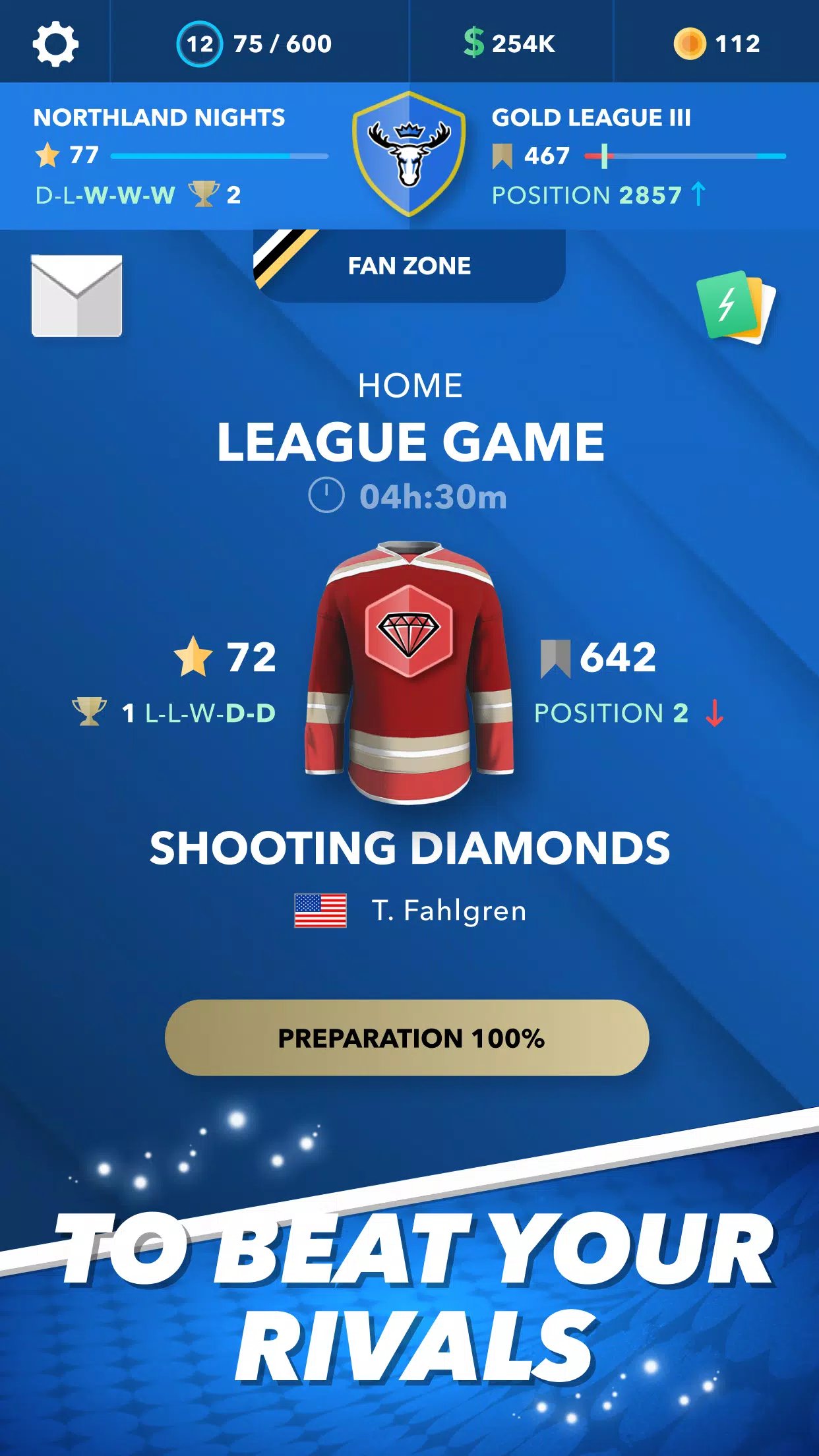 World Hockey Manager 24 Ekran Görüntüsü 1