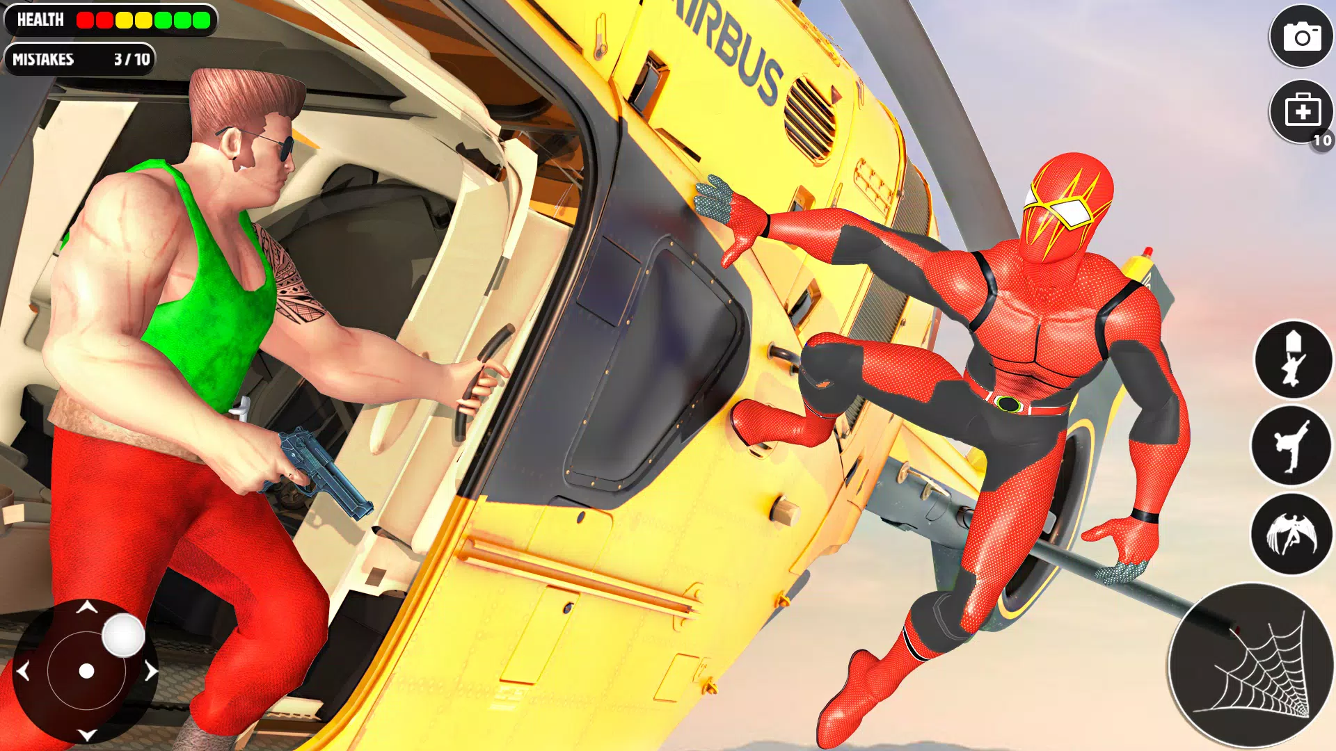 Spider Fighting Man Hero Games Screenshot 2