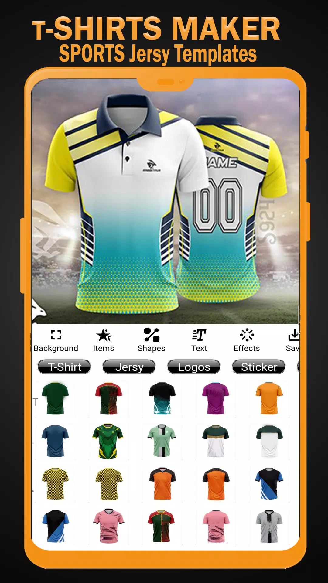 Sports T-shirt Maker&Designer ဖန်သားပြင်ဓာတ်ပုံ 3