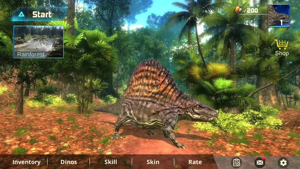 Dimetrodon Simulator Скриншот 0