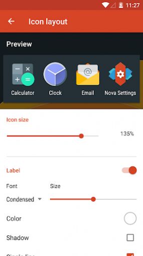 Nova Launcher Prime ဖန်သားပြင်ဓာတ်ပုံ 1