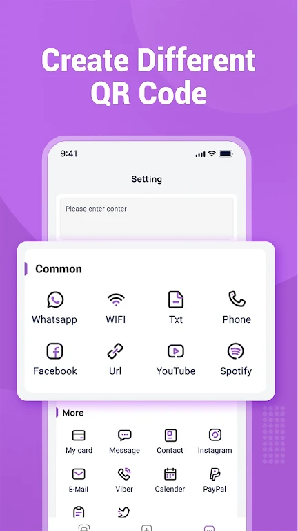 ScanQR:Purple স্ক্রিনশট 1