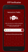 TokBiz - First Indian Social Media App. Screenshot 2