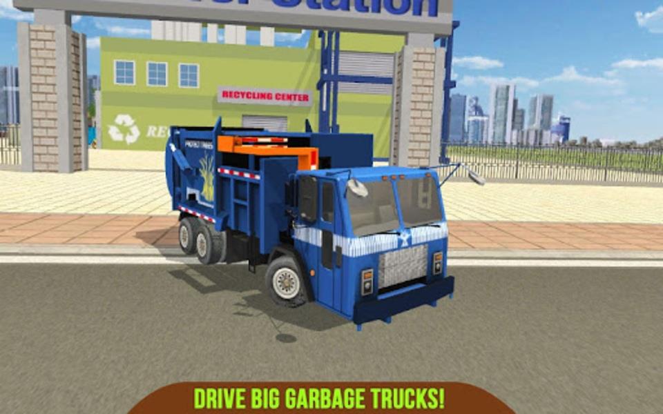 Garbage Truck Recycling SIM 螢幕截圖 2