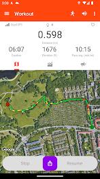 GPS Laufen Joggen & Radfahren Screenshot 1