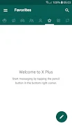 X Plus Messenger স্ক্রিনশট 1