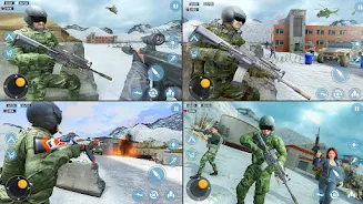 Modern Commando 3D: Army Games Schermafbeelding 1