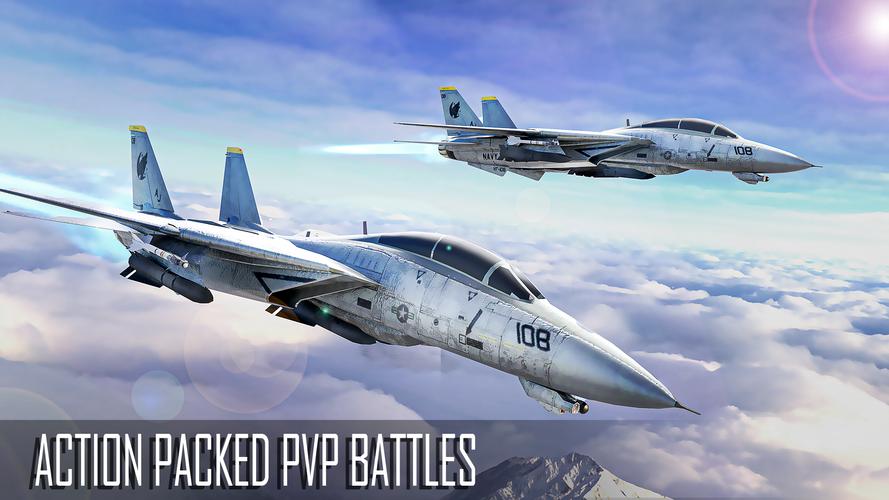 Jet Fighter: Sky Combat 3D स्क्रीनशॉट 0