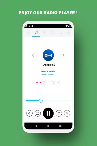 Radio Italy - FM Radios Tangkapan skrin 0