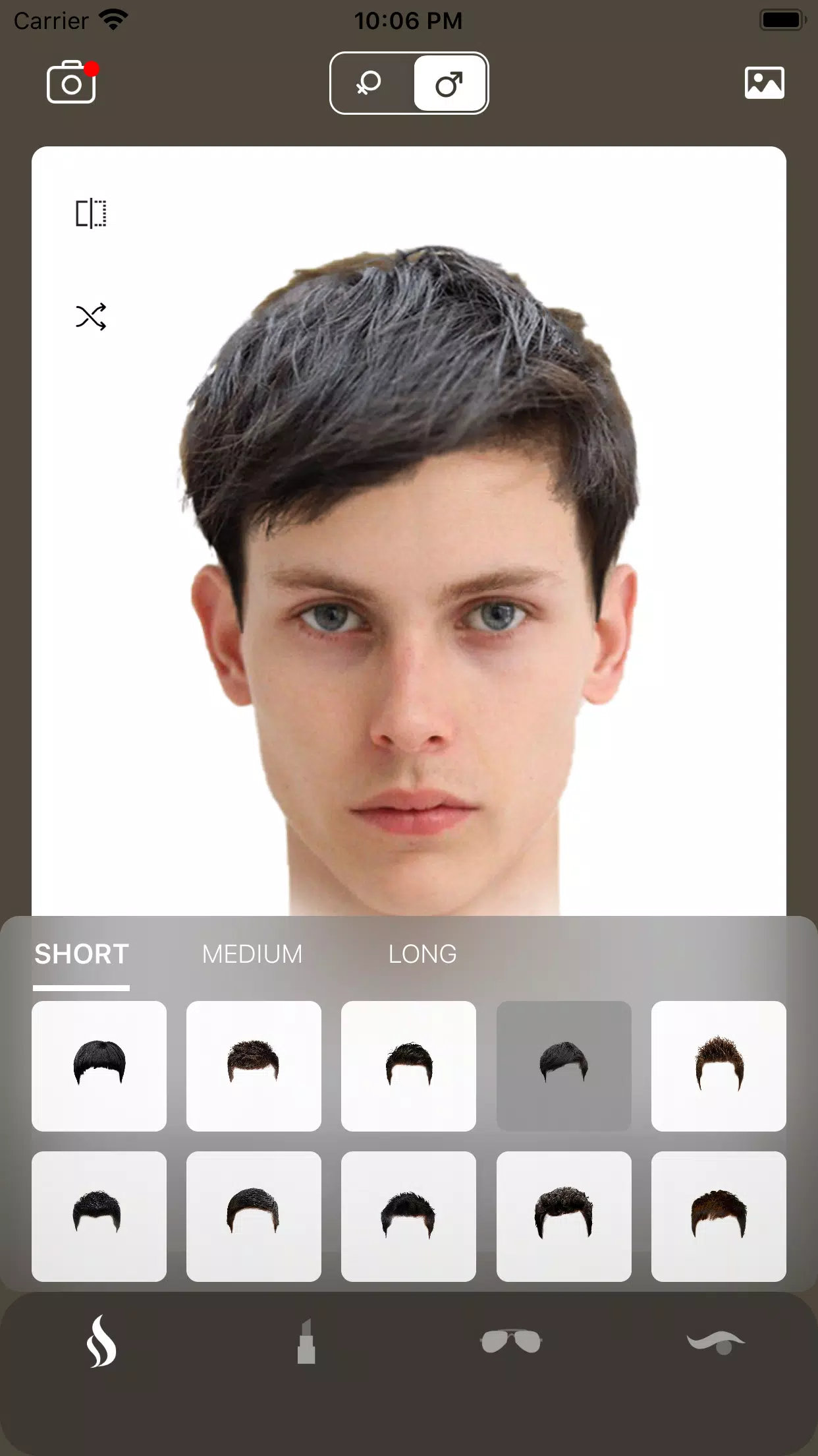 AI Hairstyle Try On・Bangs・Wigs スクリーンショット 2