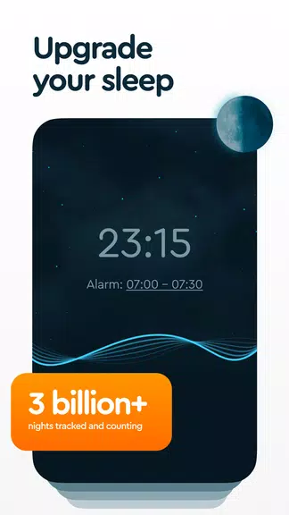 Sleep Cycle : 睡眠分析、スマート目覚まし時計 スクリーンショット 0