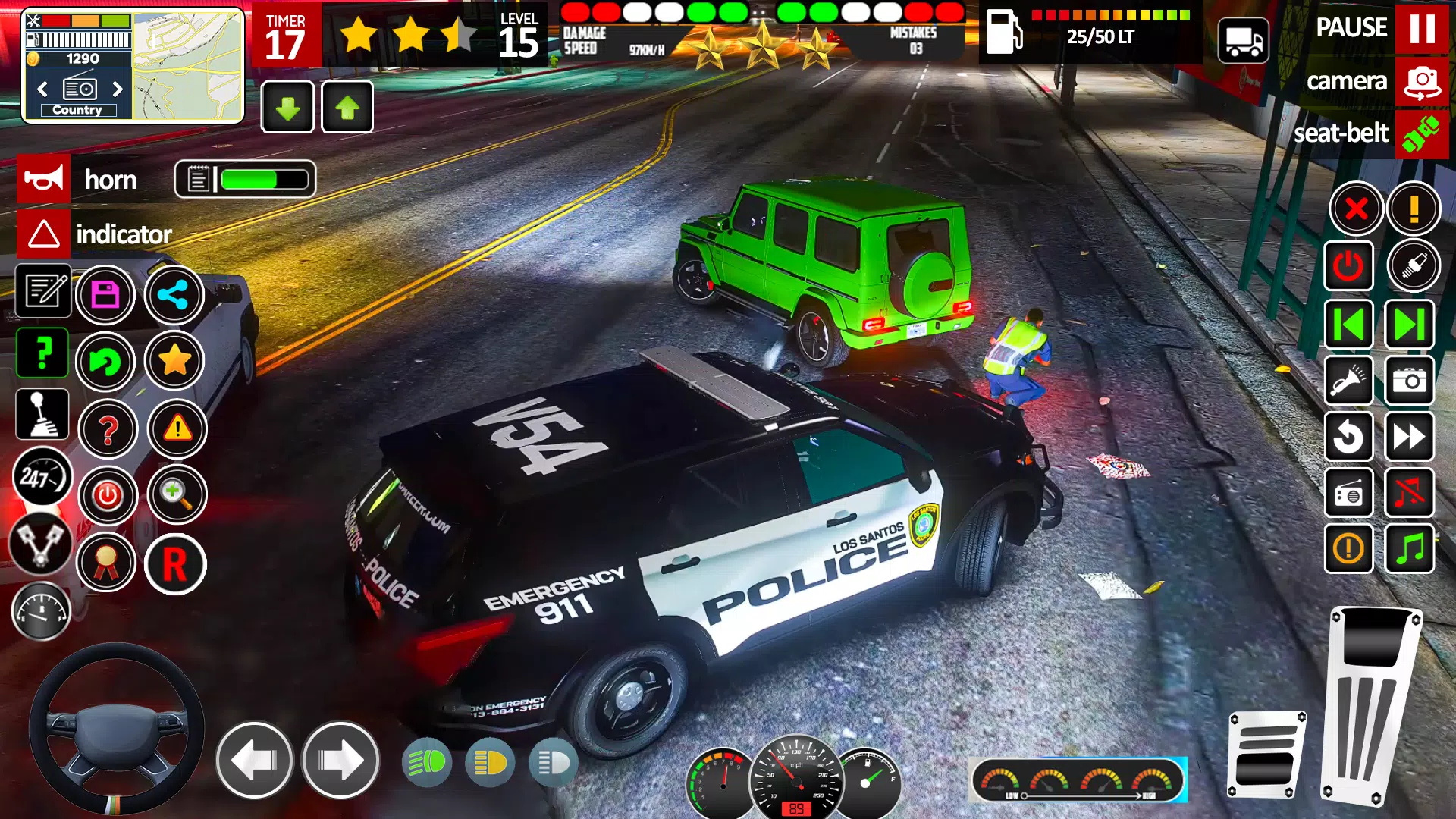 Car Chase Game Cop Simulator 스크린샷 2