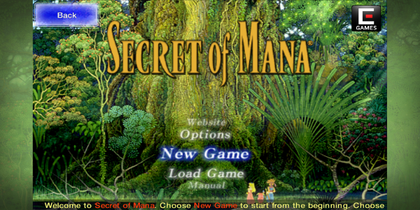 Secret of Mana 스크린샷 0