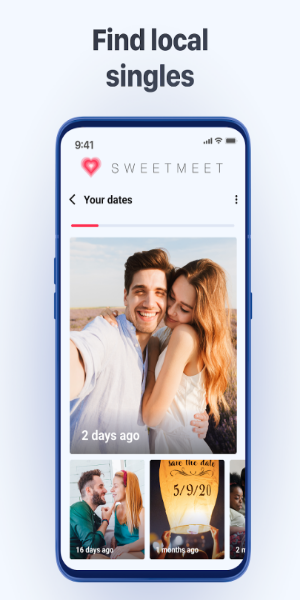 Dating and Chat - SweetMeet Mod 스크린샷 0