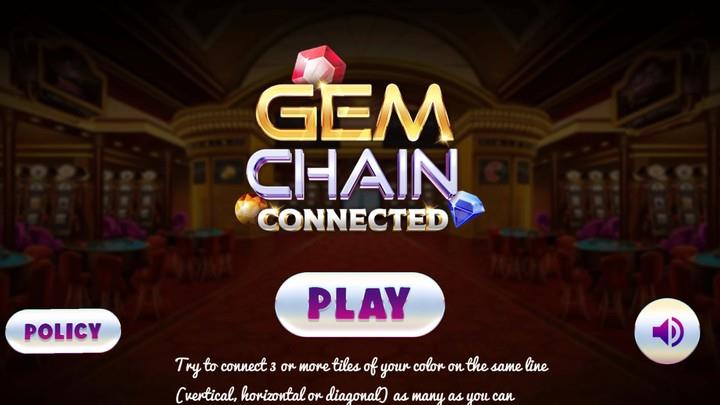 Gem Chain Connected Game स्क्रीनशॉट 1