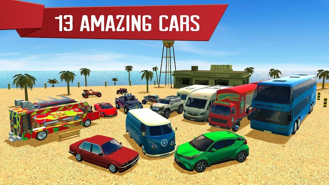 Parking Island: Mountain Road Mod スクリーンショット 3