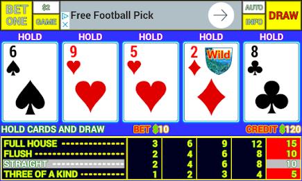 Ax Video Poker Скриншот 0