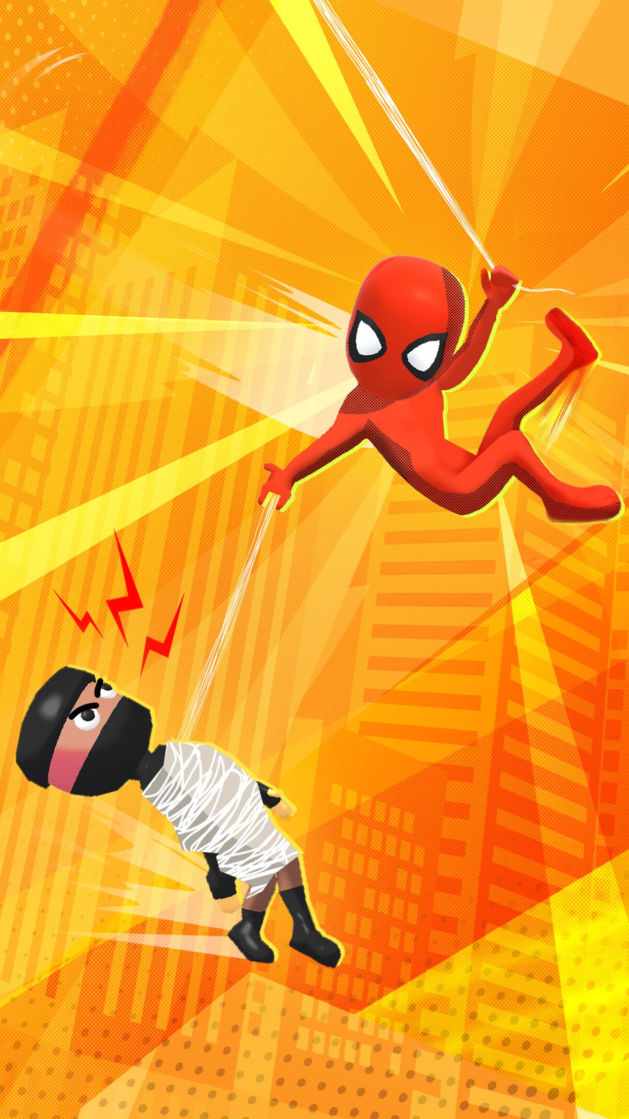 Web Master: Stickman Superhero Screenshot 1