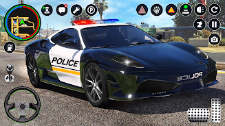 SUV Police Car Chase Thief Sim Screenshot 0