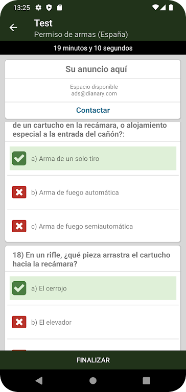 ExamenesCazador.com Captura de pantalla 3