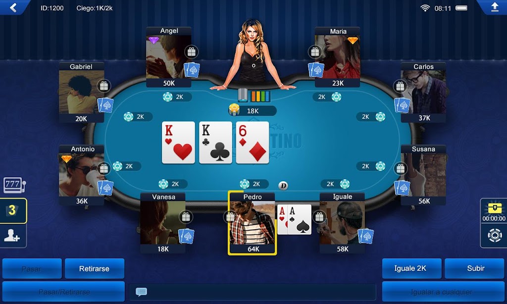 Poker Latino HD Captura de tela 2