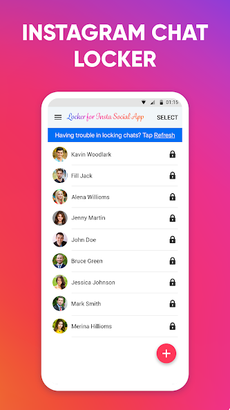 Locker for Insta Social App Mod 스크린샷 0