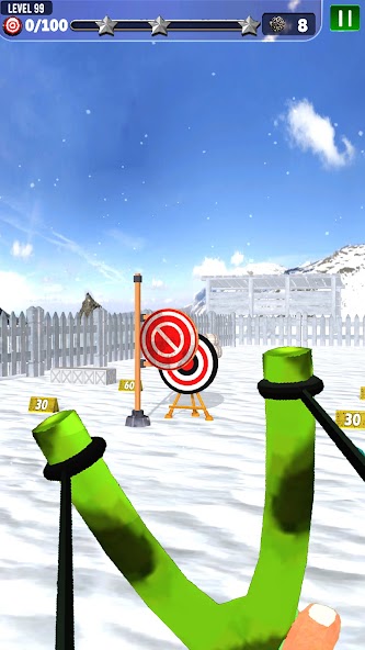 Slingshot Master Catapult Game Mod Ekran Görüntüsü 1