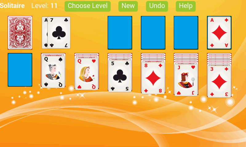Klondike Solitaire X Ekran Görüntüsü 1