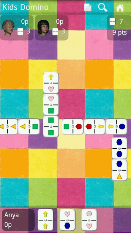 Kids Domino (Free) Zrzut ekranu 1