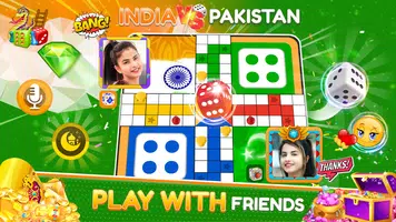 India Vs Pakistan Ludo Capture d'écran 0