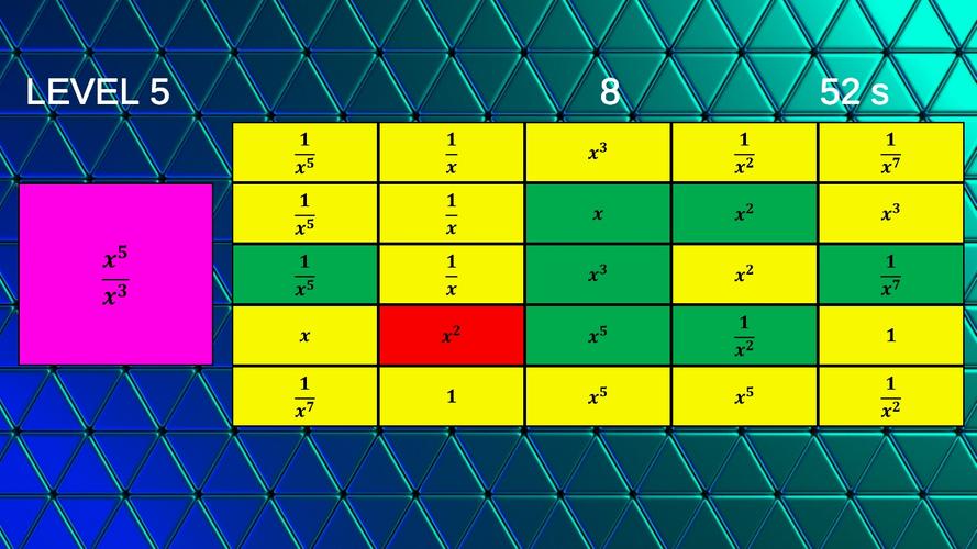 Polynomial Bingo (Mathematics) 螢幕截圖 2