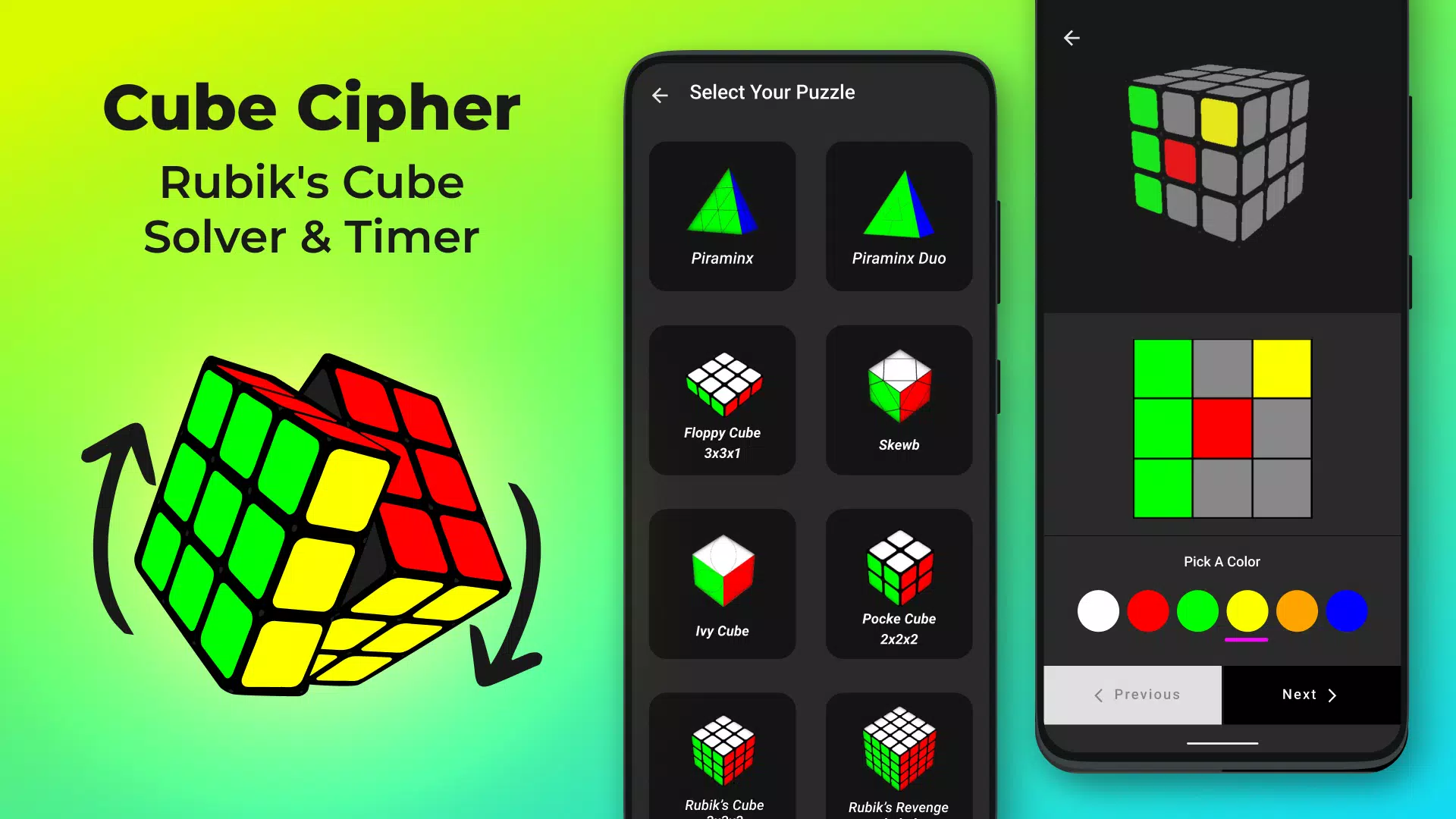 Cube Cipher - Resolver cubo Captura de pantalla 0