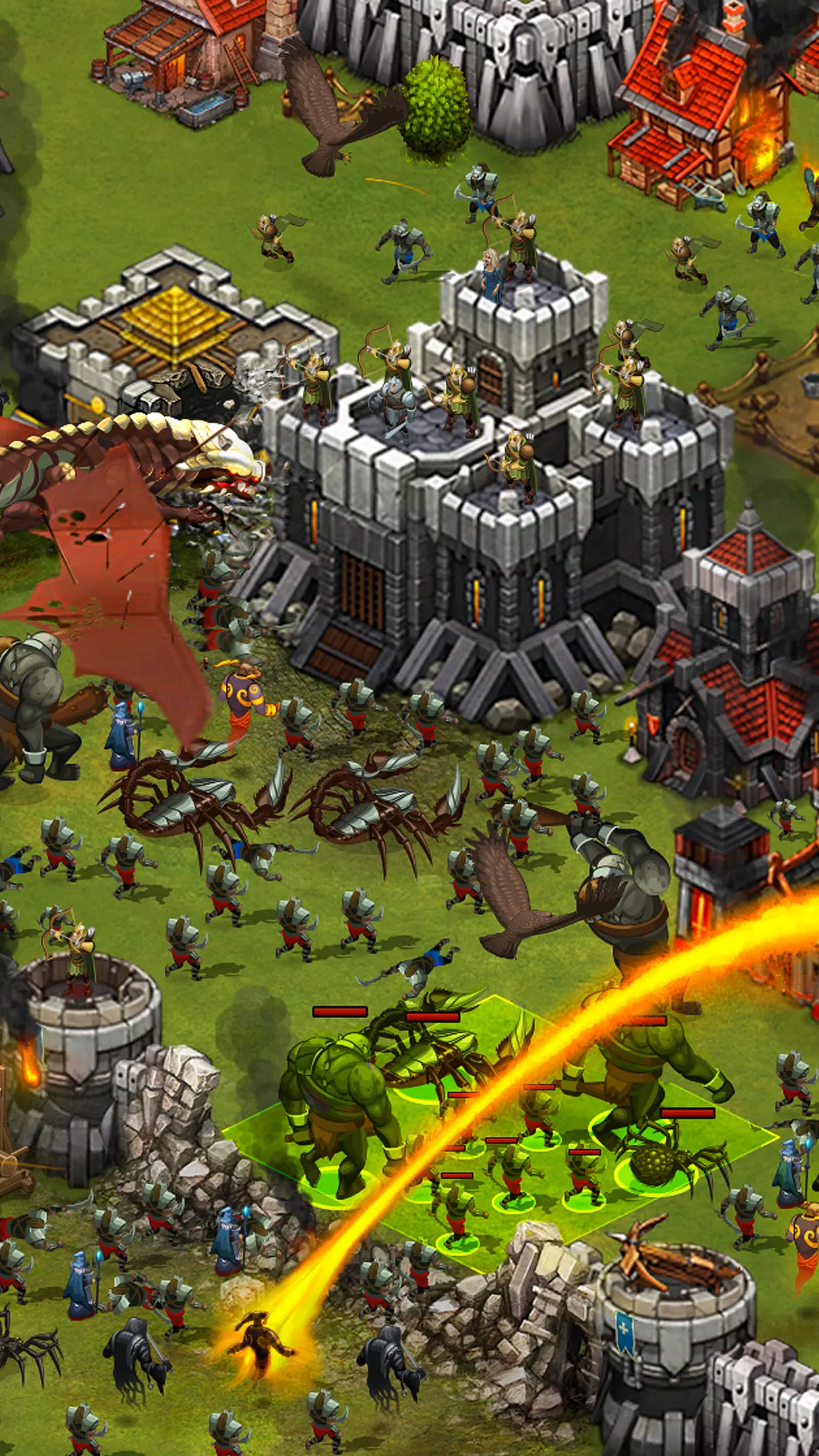 Throne Rush Capture d'écran 2