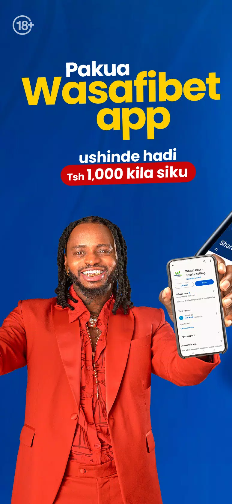 Wasafibet - Sportsbook, Casino Captura de tela 0