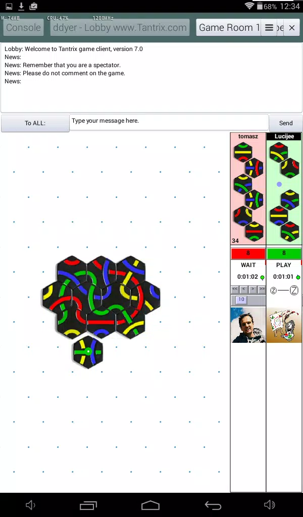 Tantrix.com Capture d'écran 2