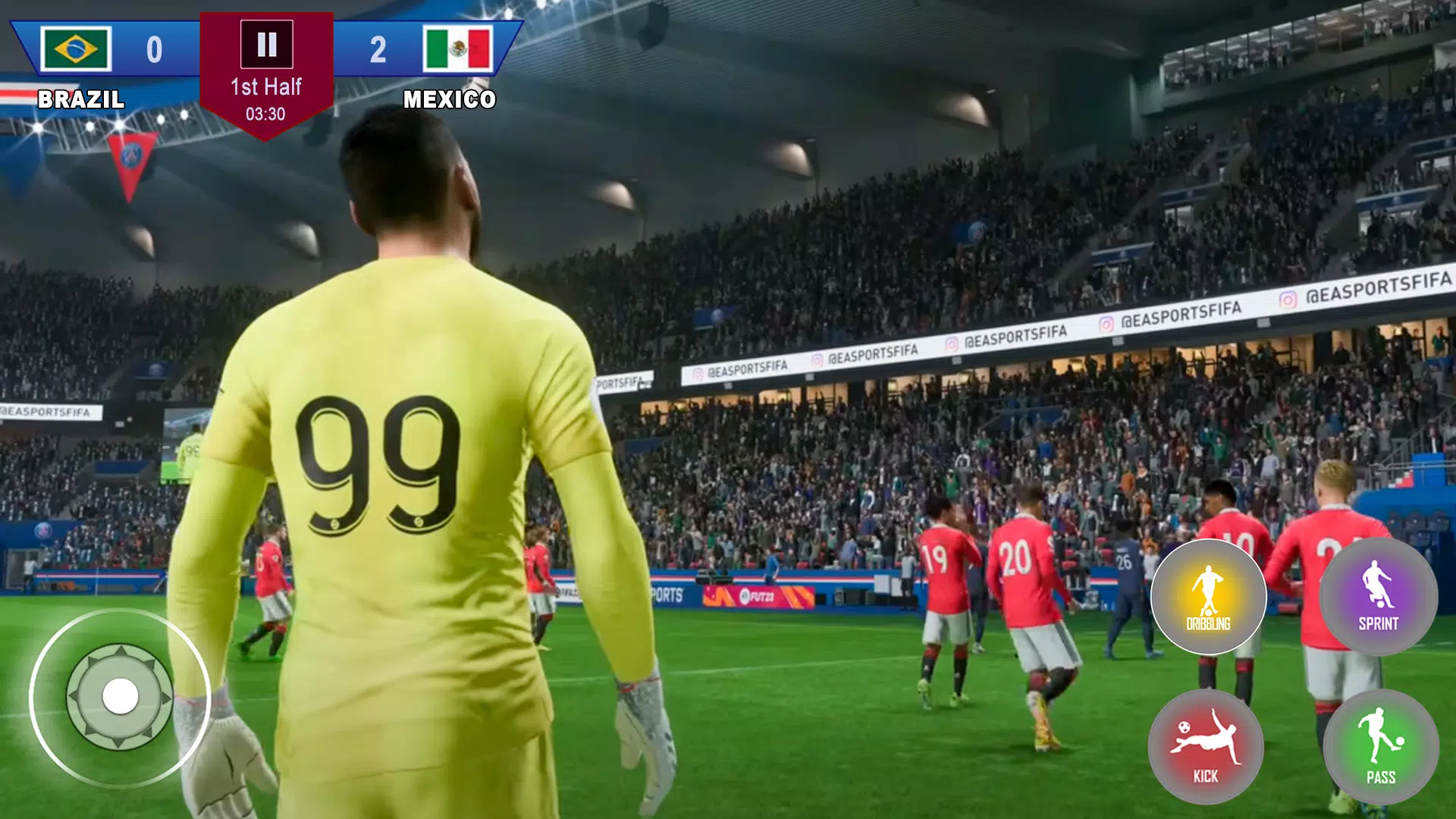 Football Games 2024 Real Kick Ekran Görüntüsü 1