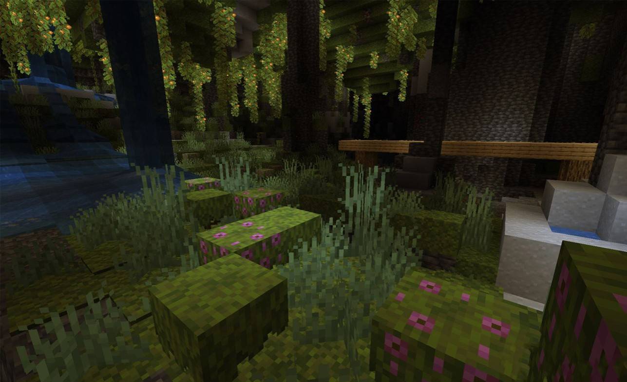Clay in Lush Cave Environments