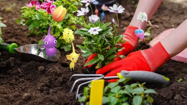 Evento del Día de la Tierra de Pikmin Bloom: Count Flowers, no pasos en Party Walk