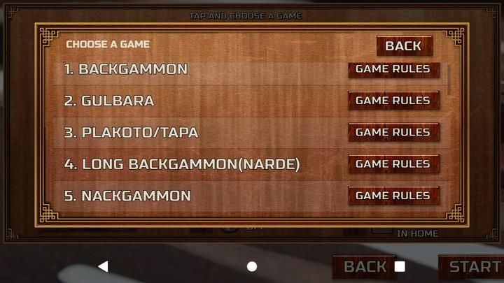 Backgammon Games : 18 Captura de tela 2