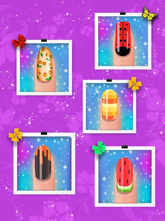 Fashion Nail Polish Salon Game Screenshot 3