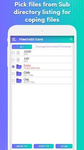 Transfer phone to SD Card – Fi ဖန်သားပြင်ဓာတ်ပုံ 2