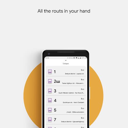 A2B. Yerevan Public Transport ภาพหน้าจอ 1