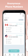 Number2Go: Second Phone Number Capture d'écran 3