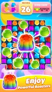 Jelly Jam Crush- Match 3 Games ภาพหน้าจอ 2