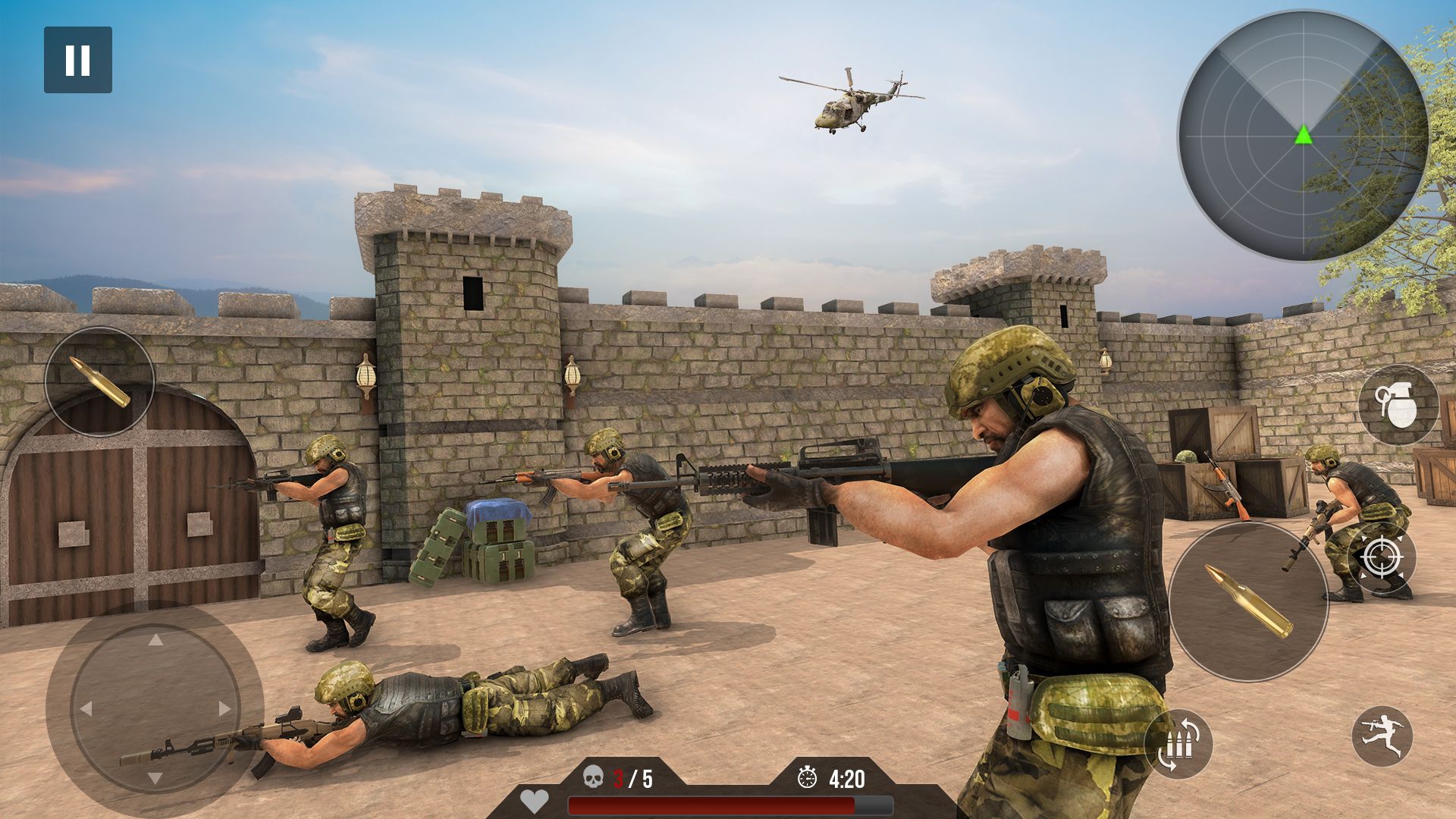 FPS Encounter Shooting Games Скриншот 0